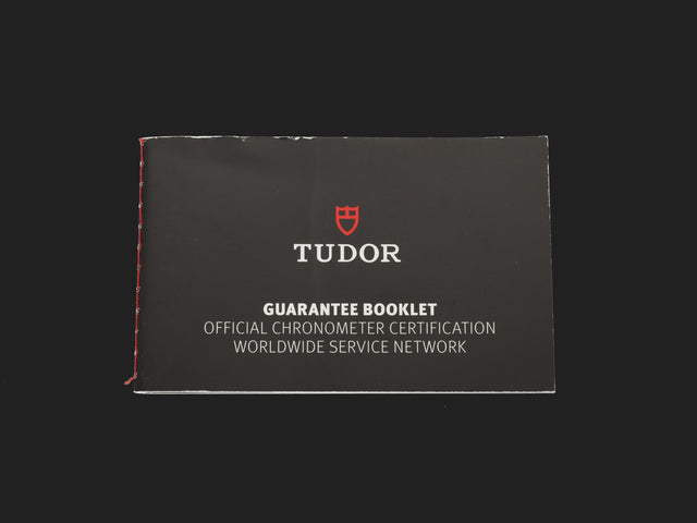 Tudor Guarantee Booklet