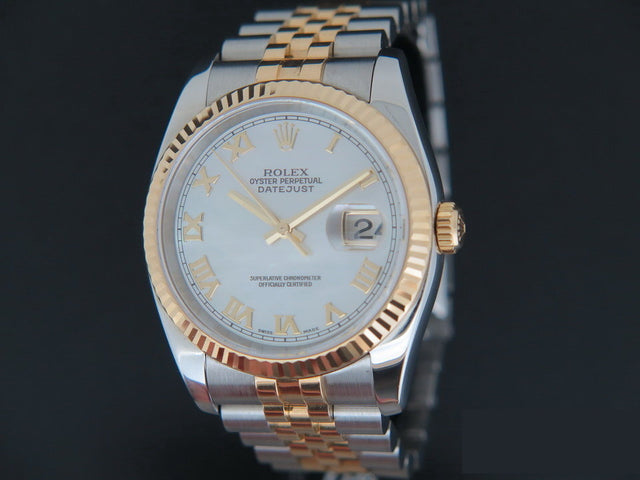 Rolex Datejust Gold/Steel MOP Dial