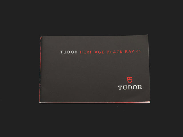 Tudor Heritage Black Bay 41 Booklet