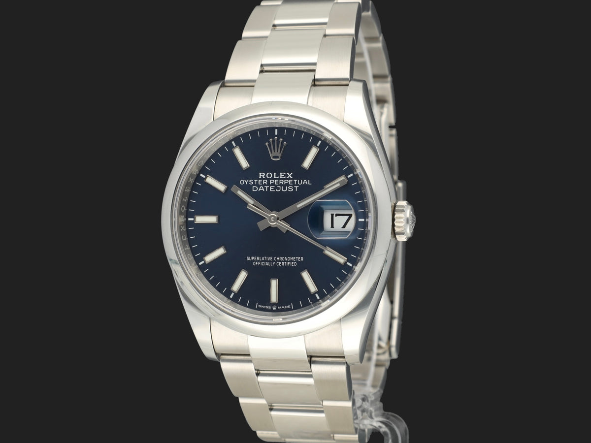 Rolex Datejust Blue Dial 126200 (1)