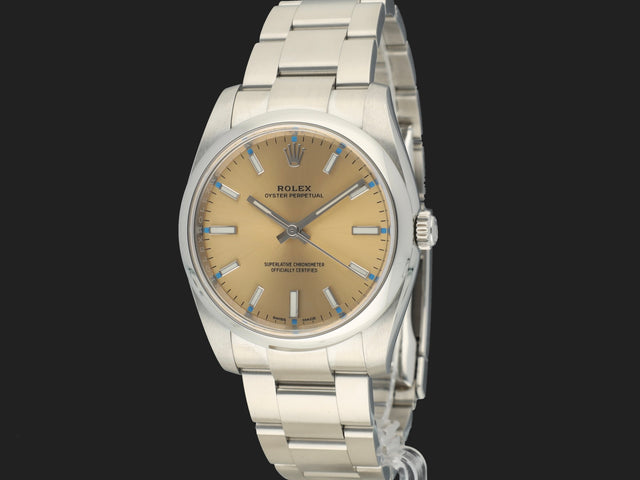 Rolex Oyster Perpetual 34 White Grape Dial