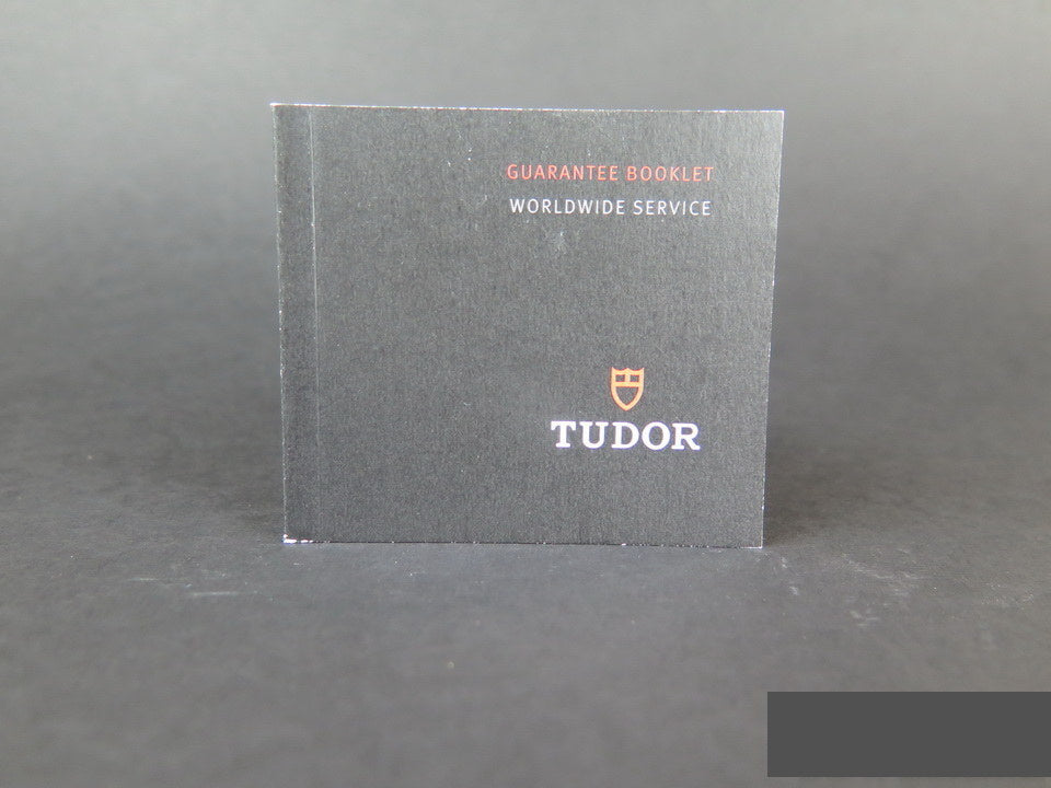 Tudor Guarantee Booklet