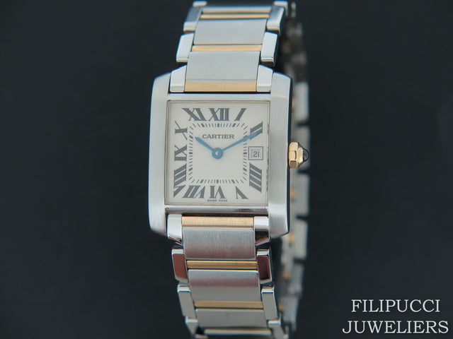 Cartier Tank Francaise MM Gold/Steel