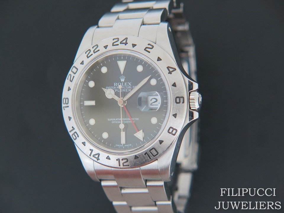 Rolex Explorer II Black Dial 16570  (1)