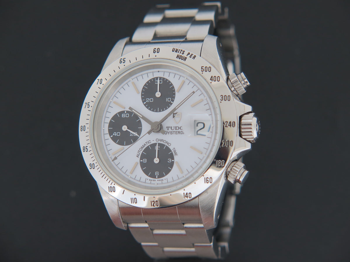 Tudor Oysterdate Chronograph Porcelain Dial 79280 (1)