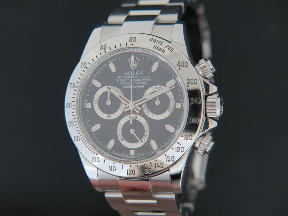 Rolex Daytona Black Dial 116520  G-Serial  (1)