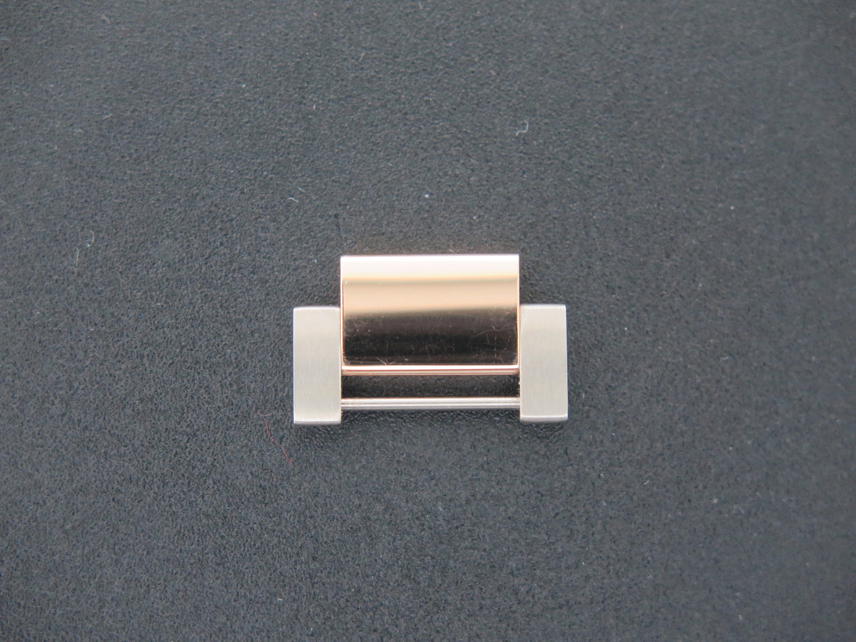 Omega 18MM Rose Gold/Steel Link for Omega Aqua Terra. (1)