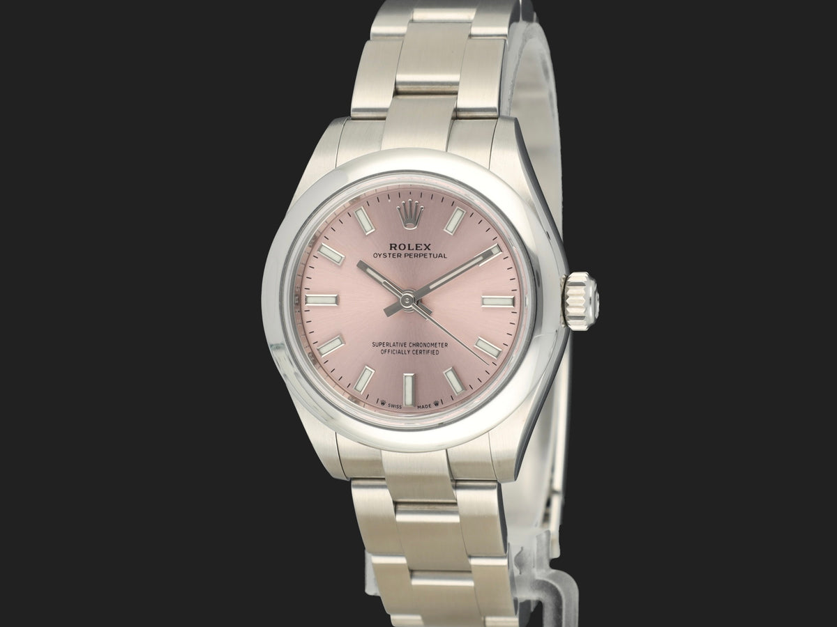 Rolex Oyster Perpetual 28 Pink Dial 276200  (1)