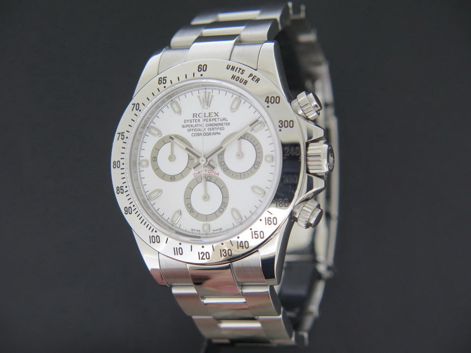 Rolex Daytona White Dial 116520 V-Serial (1)