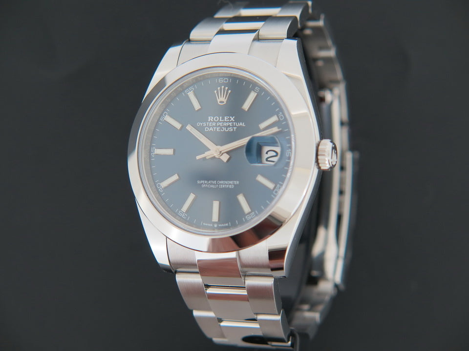 Rolex Datejust 41 Blue Dial  126300 NEW (1)