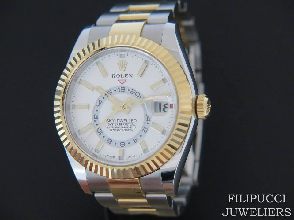 Rolex Sky-Dweller Gold/Steel NEW  326933 (1)