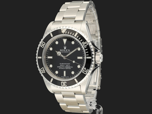 Rolex Submariner No Date Rehaut "4-liner"
