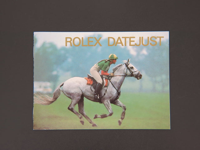 Rolex Datejust Booklet English