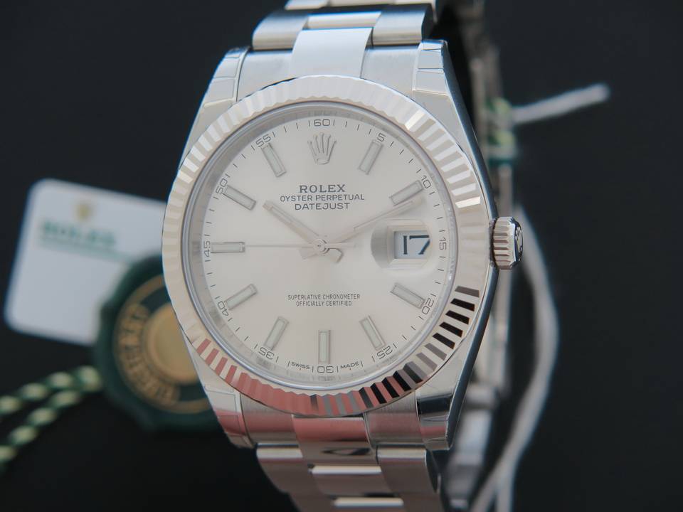 Rolex  Datejust 41 Silver Dial NEW 126334   (1)