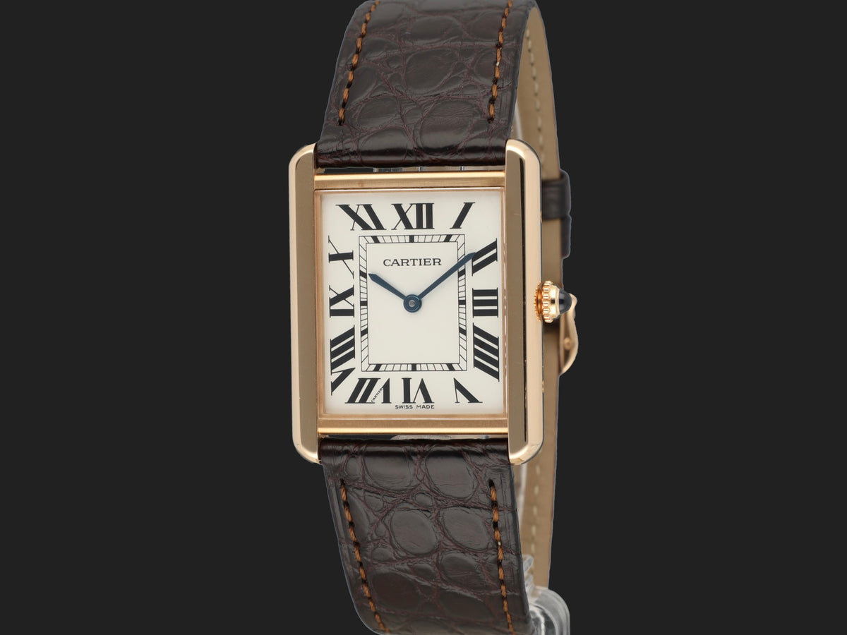 Cartier Tank Solo Large Rose Gold W5200025 / 3167 (1)