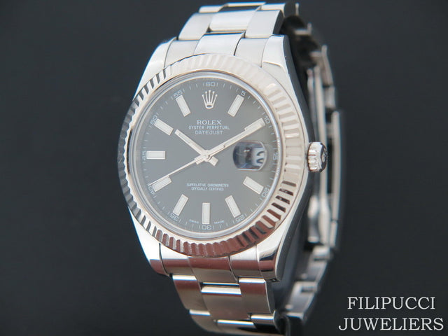 Rolex Datejust II Black Dial