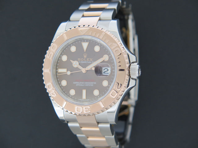Rolex Yacht-Master Everose/Steel Chocolate Dial