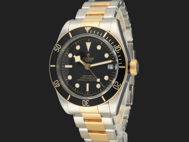 Tudor Heritage Black Bay 41 Gold / Steel Black Dial 79733N