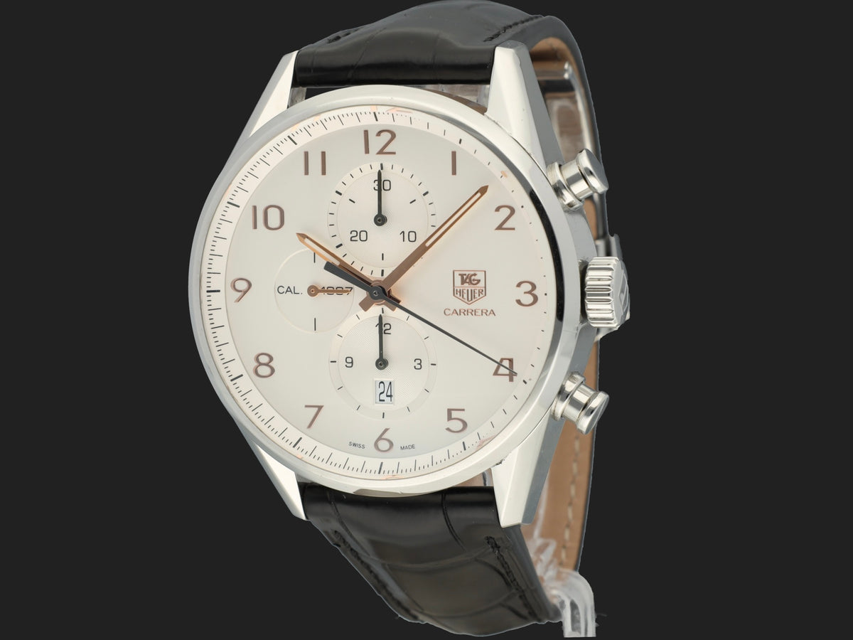 Tag Heuer Carrera Calibre 1887 Silver Dial CAR2012 (1)