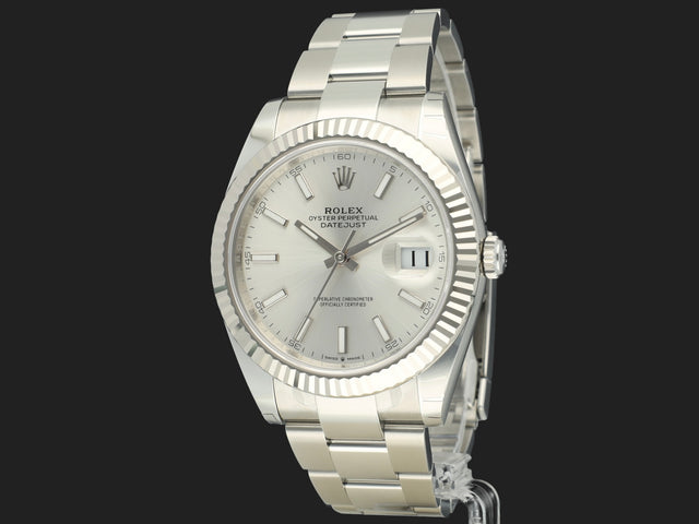 Rolex Datejust 41 Silver Dial 126334 NEW