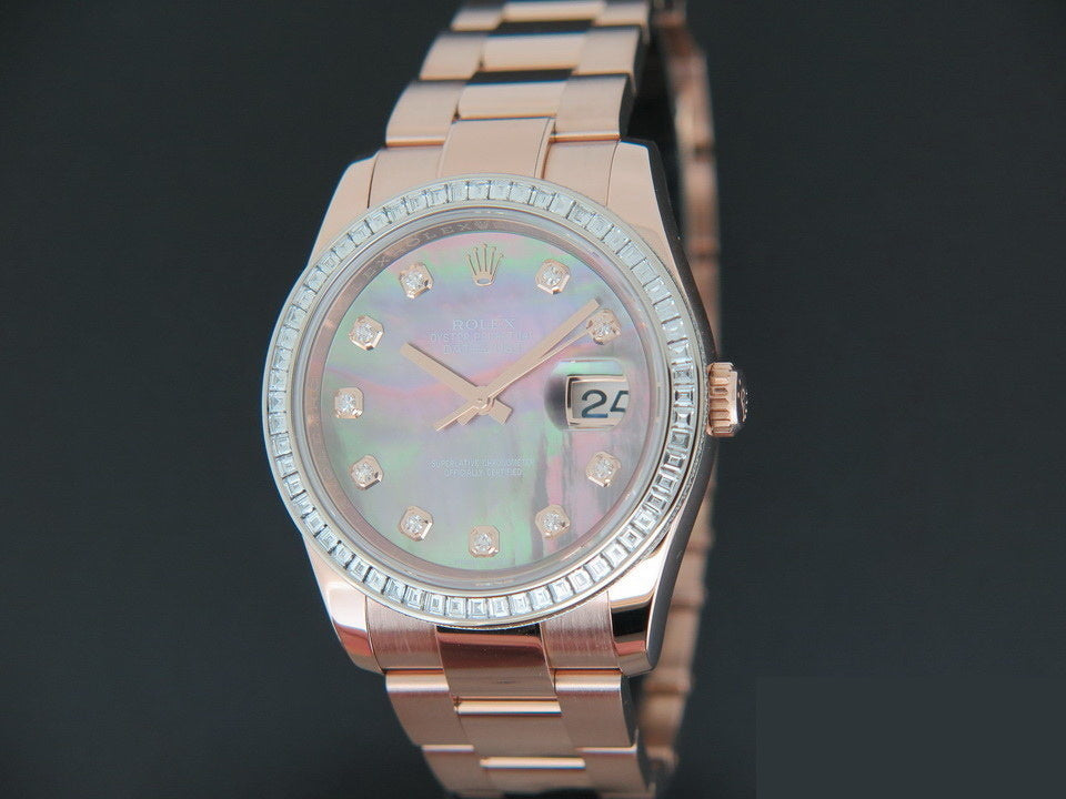 Rolex Datejust Everosegold MOP Diamond Dial NEW 116285BBR (1)
