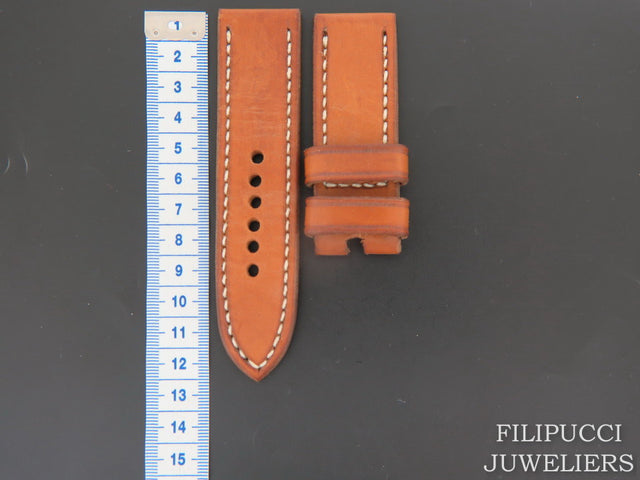 Panerai Vintage-style Calfskin Leather Strap 27 MM