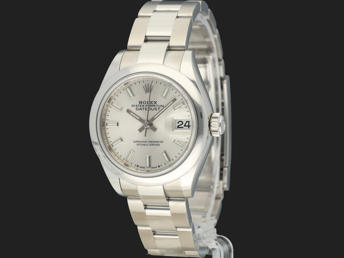 Rolex Datejust Lady 28 Silver Dial 279160 (1)