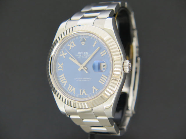 Rolex Datejust II Azzurro Dial