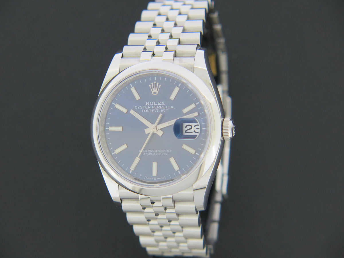 Rolex Datejust Blue Dial 126200 (1)