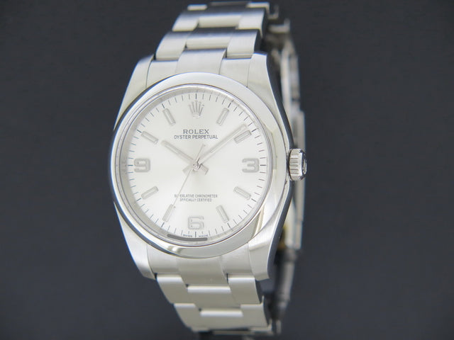 Rolex Oyster Perpetual Silver Dial