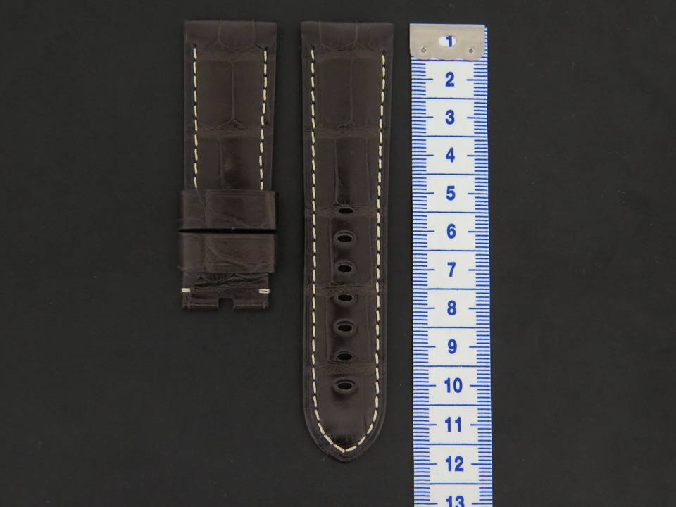 Panerai Crocodile Leather Strap 24 MM New (1)