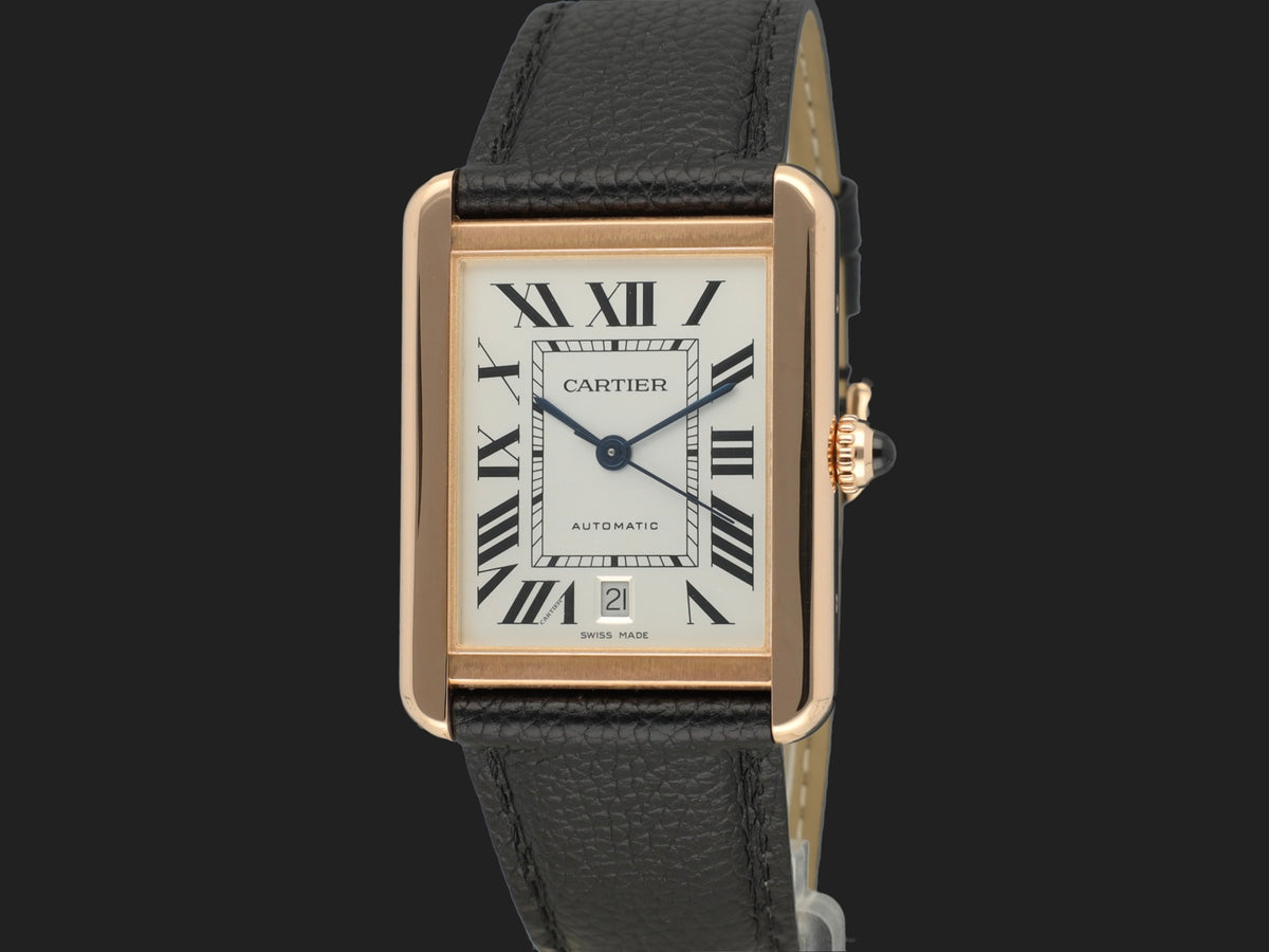 Cartier Tank Solo XL Automatic Rose Gold W5200026 / 3514 W5200026 (1)
