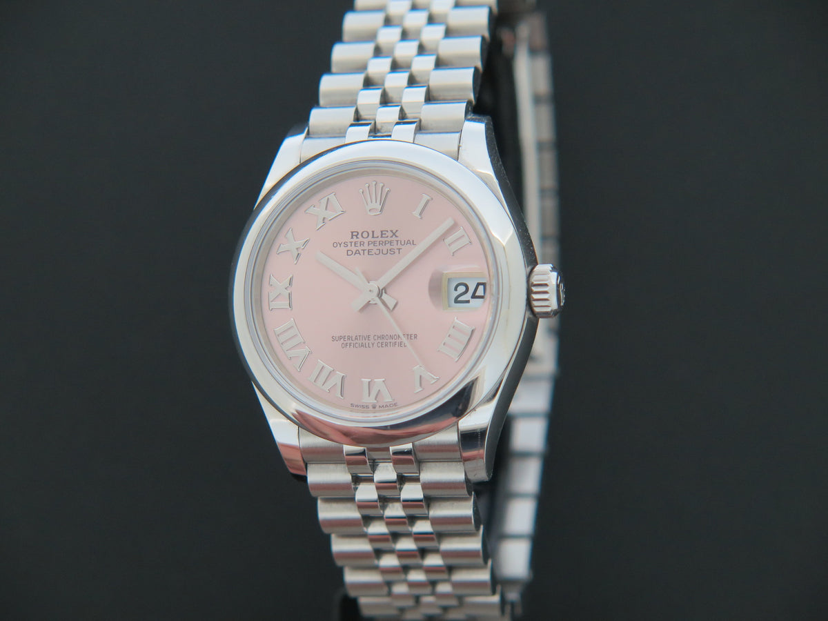 Rolex Datejust 31 Pink Roman Dial 278240 (1)