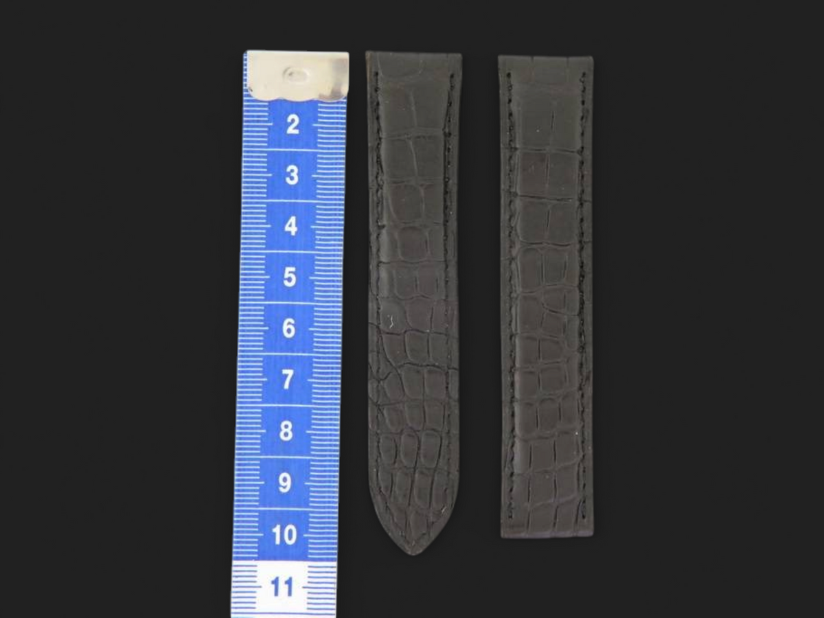 Cartier Crocodile Leather Strap 19mm NEW (1)