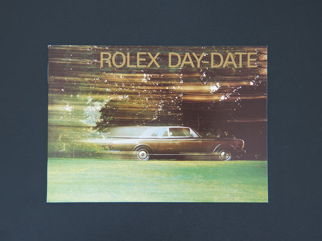 Rolex Day-Date Booklet English