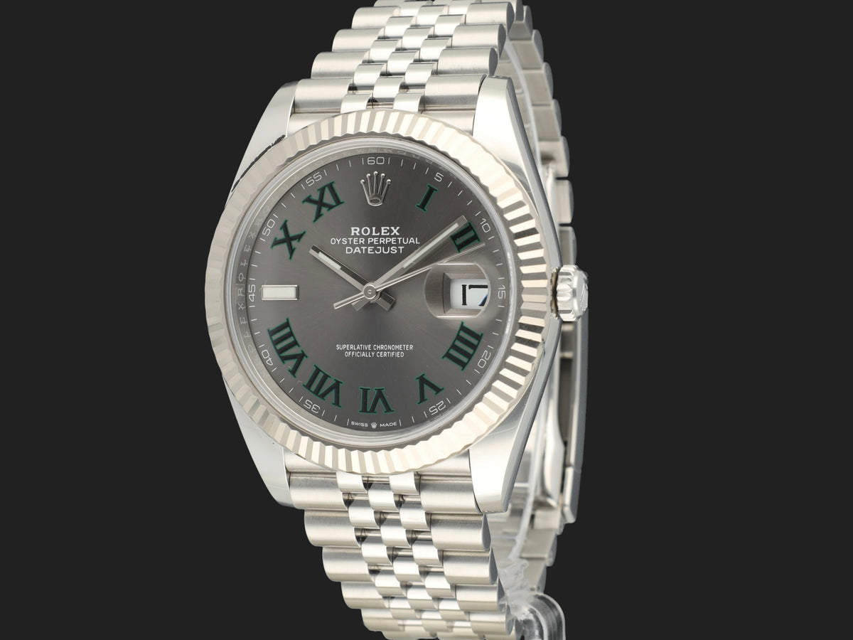 Rolex Datejust 41 Wimbledon Dial 126334 (1)