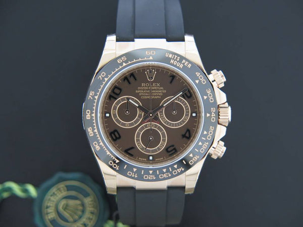 Rolex Oyster Perpetual Cosmograph Daytona Everose Rubber Strap MODEL