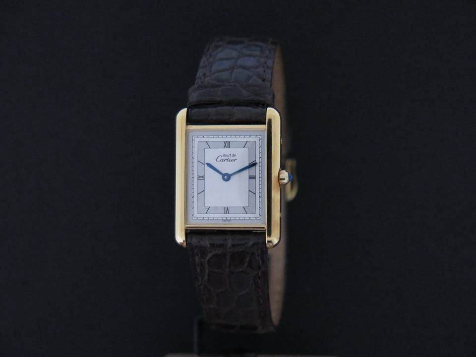 Cartier Must de Cartier "Rare silver Dial"  (1)