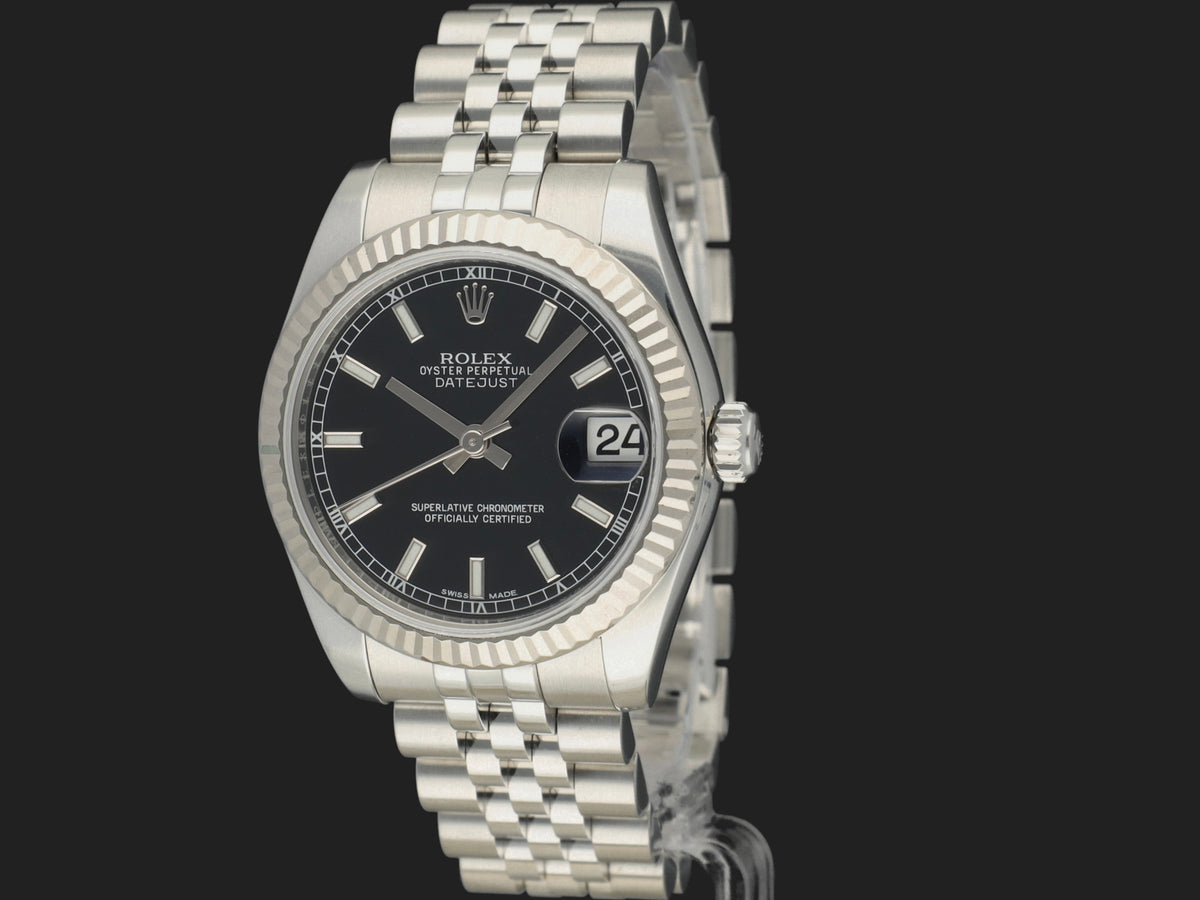 Rolex Datejust 31 Black Dial 178274 (1)