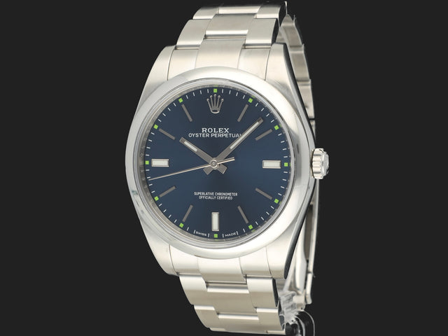Rolex Oyster Perpetual 39 Blue Dial