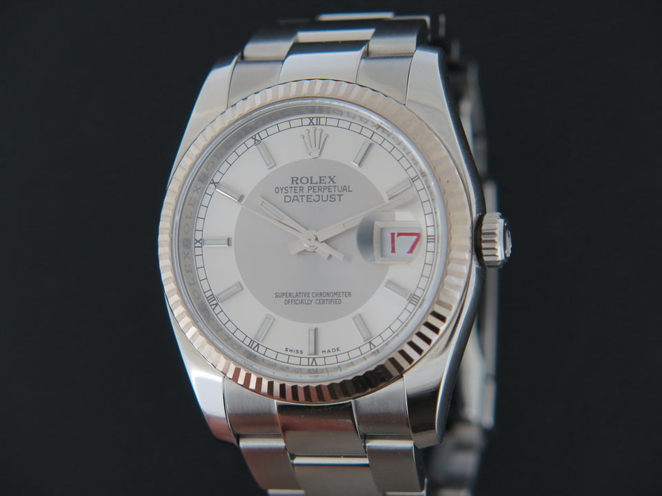 Rolex Datejust Silver Dial 116234 (1)
