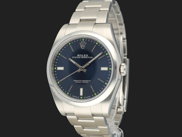 Rolex Oyster Perpetual 39 Blue Dial