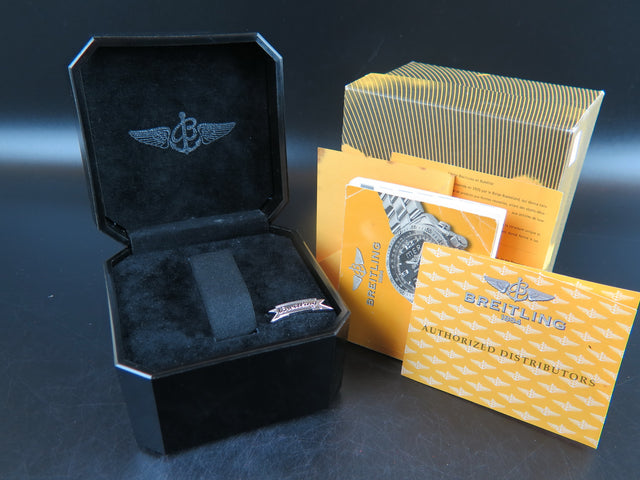 Breitling Box Set with Booklets