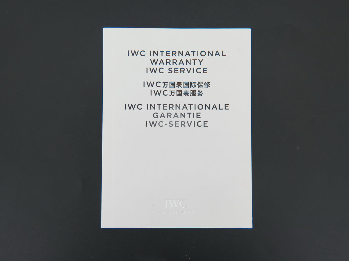 IWC Warranty Booklet (1)