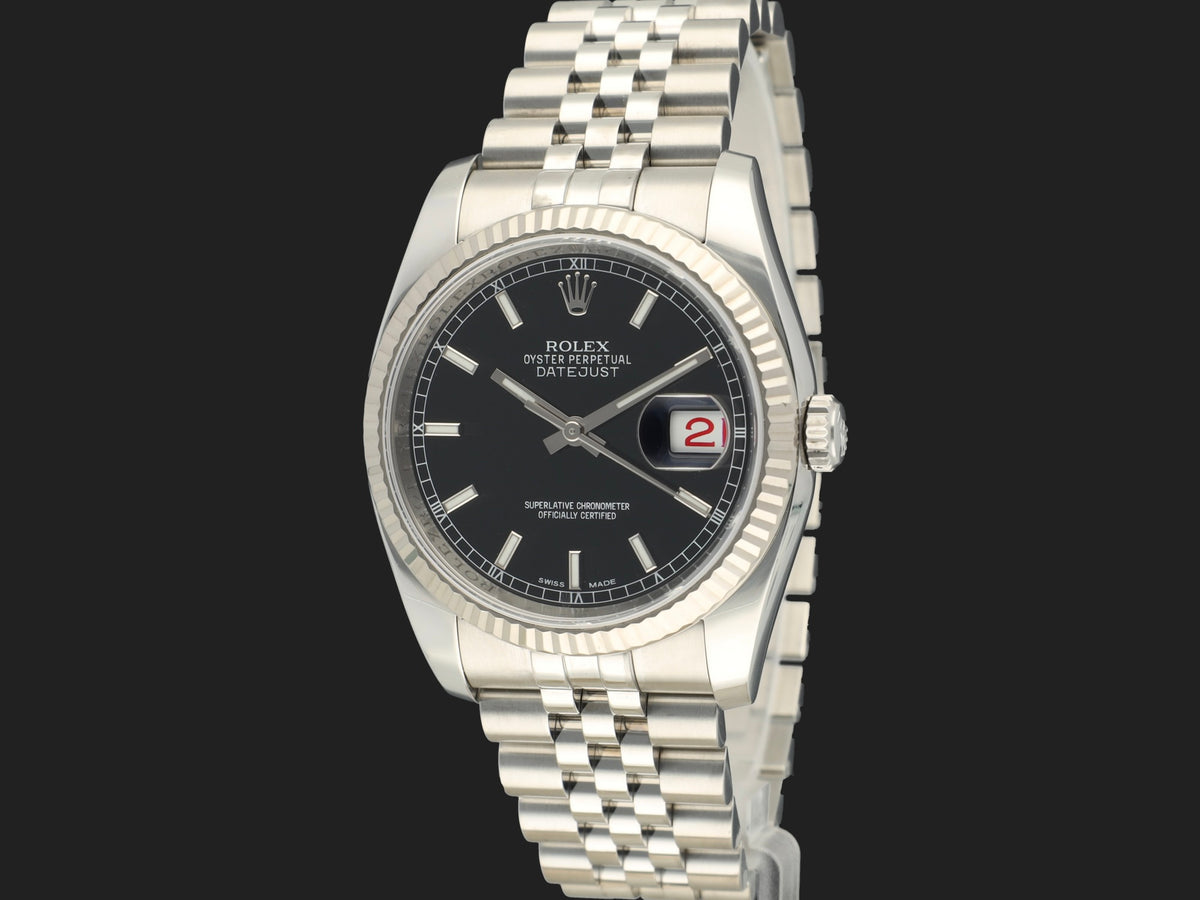 Rolex Datejust 36 Black Dial 116234  (1)