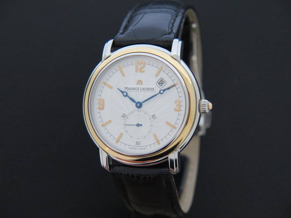 Maurice Lacroix Masterpiece Peseux Rose gold/Steel NEW (1)