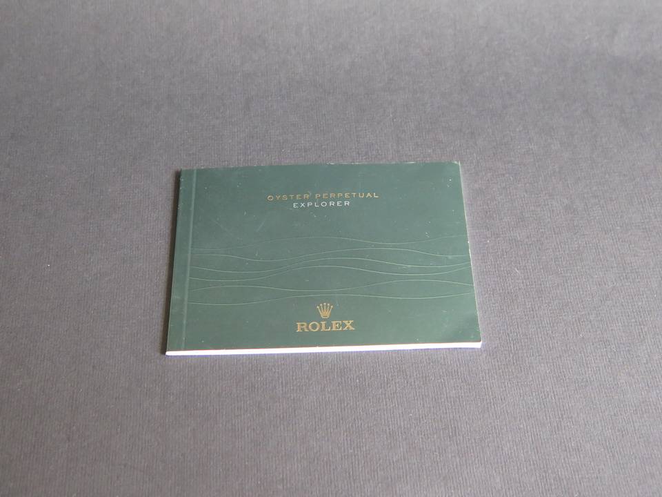 Rolex Explorer Booklet  (1)