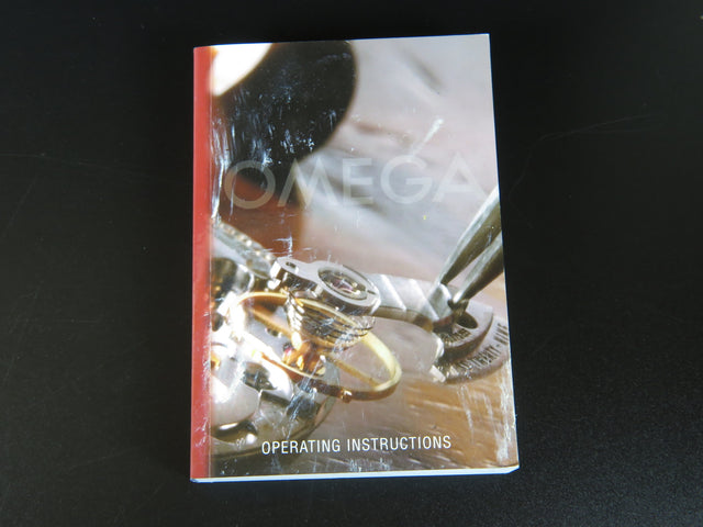 Omega Operating Instructions Booklet