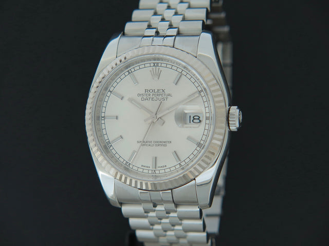 Rolex Datejust Silver Dial