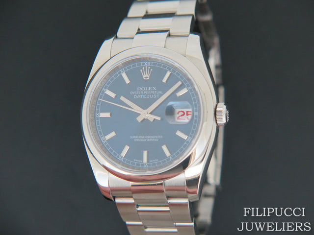 Rolex Datejust Blue Dial